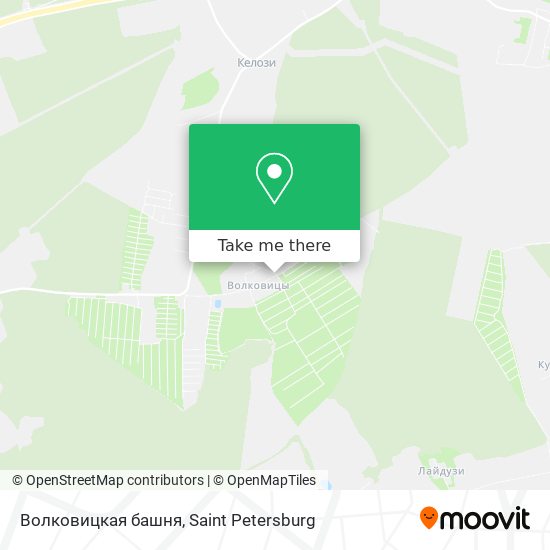 Волковицкая башня map
