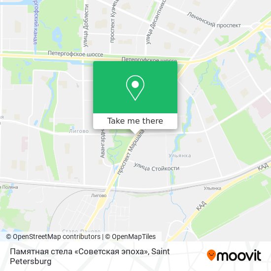 Памятная стела «Советская эпоха» map