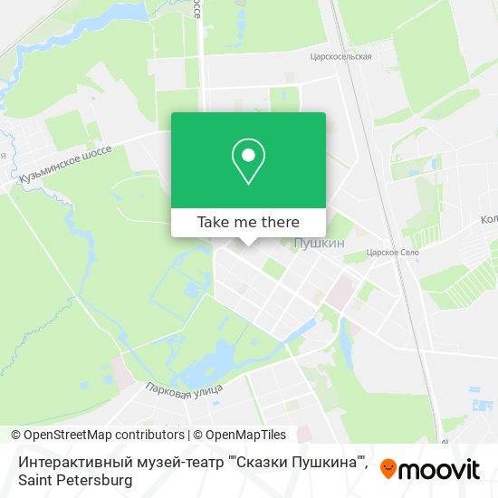 Интерактивный музей-театр ""Сказки Пушкина"" map