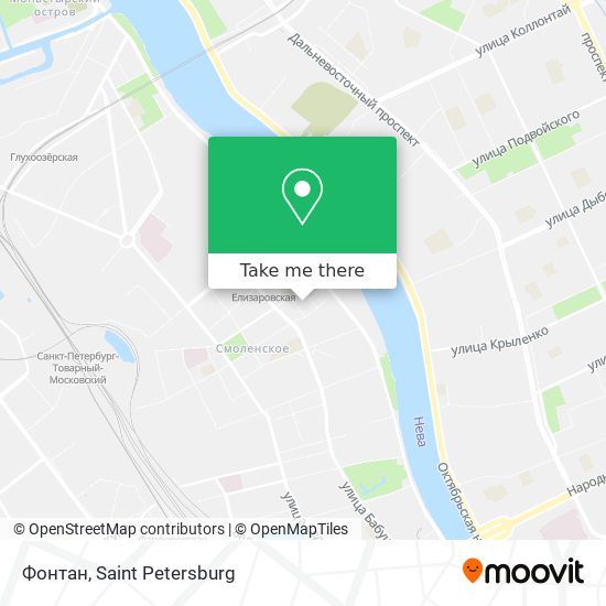 Фонтан map
