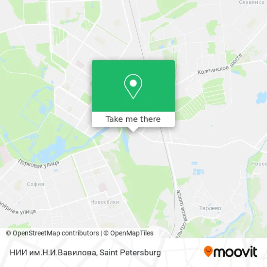 НИИ им.Н.И.Вавилова map