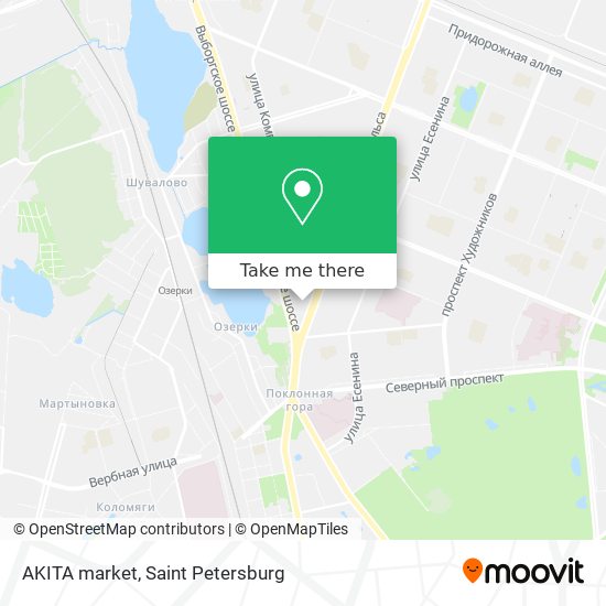 AKITA market map