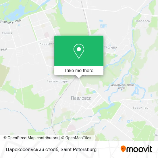 Царскосельский столб map