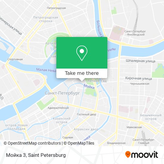 Мойка 3 map