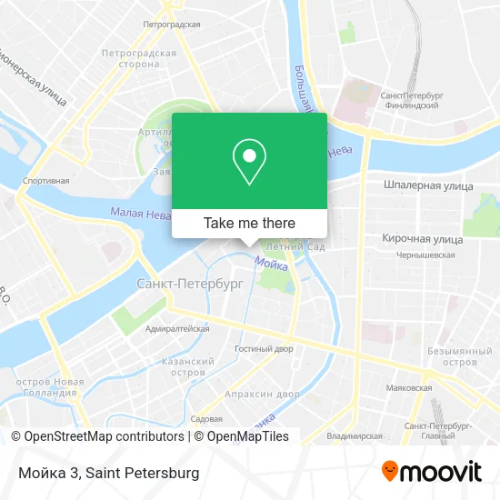 Мойка 3 map