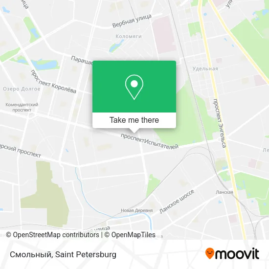 Смольный map