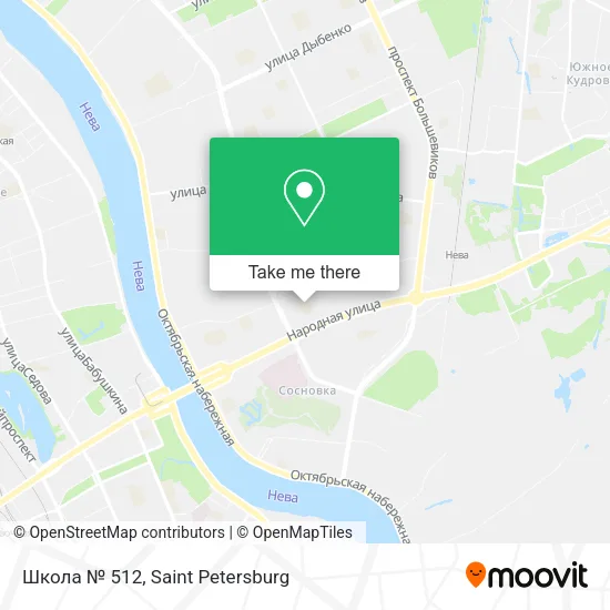Школа № 512 map