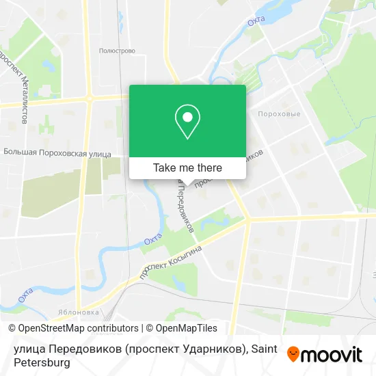 улица Передовиков (проспект Ударников) map
