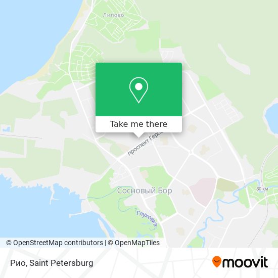 Рио map