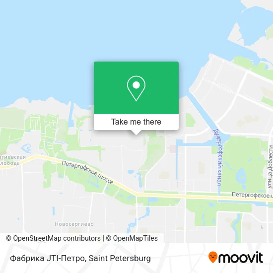 Фабрика JTI-Петро map