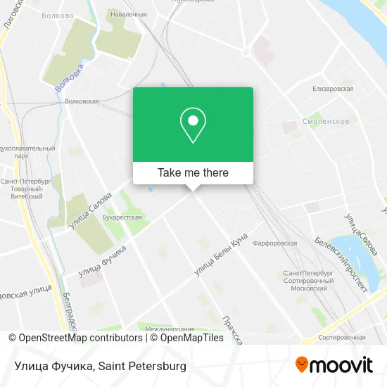 Улица Фучика map