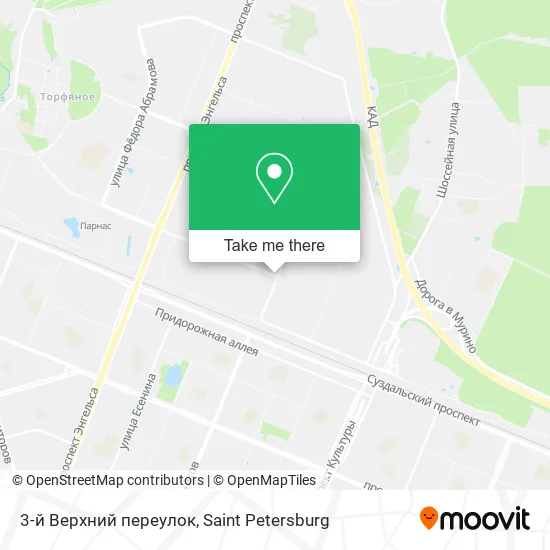 3-й Верхний переулок map