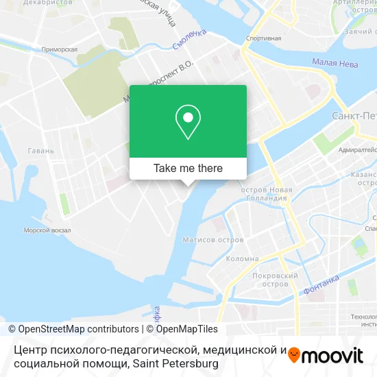 Центр психолого-педагогической, медицинской и социальной помощи map