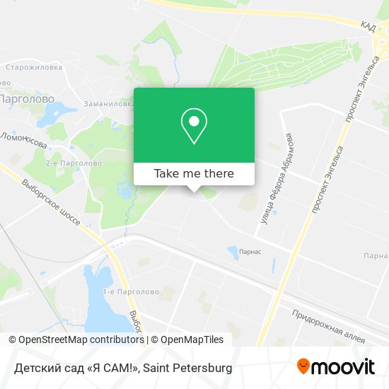 Детский сад «Я САМ!» map