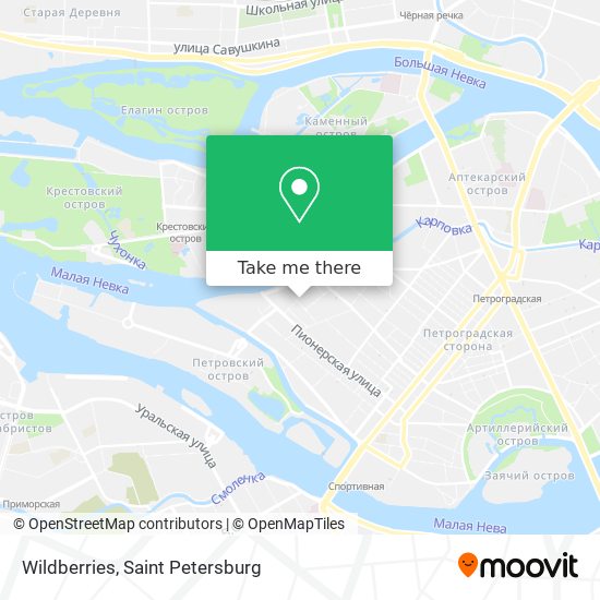 Wildberries map