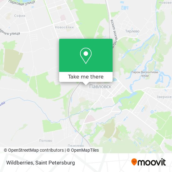 Wildberries map