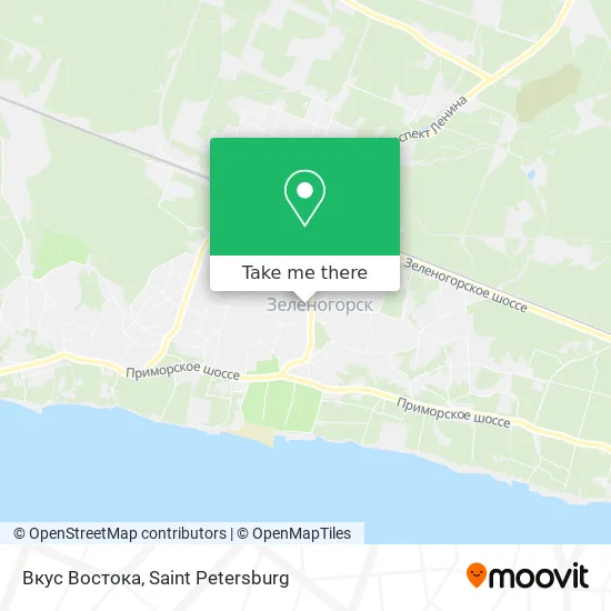 Вкус Востока map