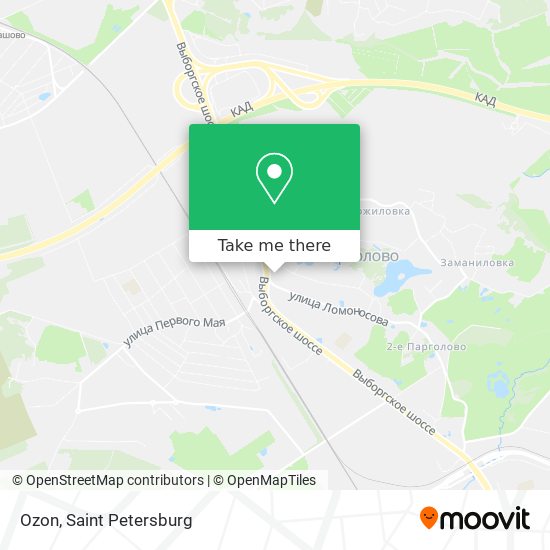 Ozon map