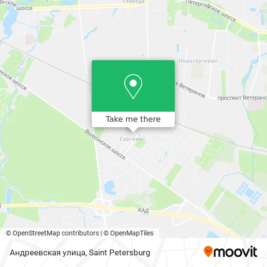 Андреевская улица map
