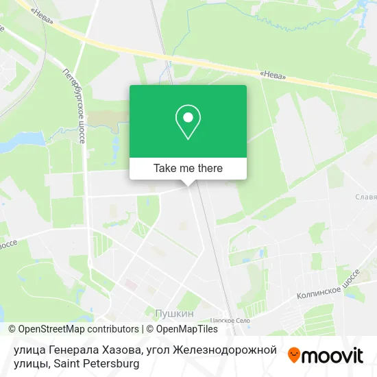 улица Генерала Хазова, угол Железнодорожной улицы map