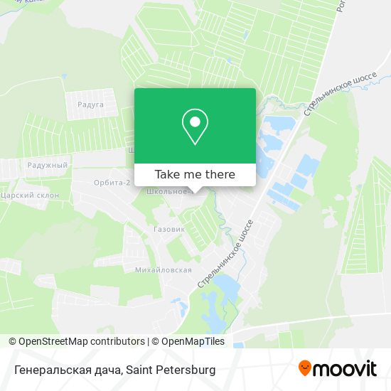 Генеральская дача map