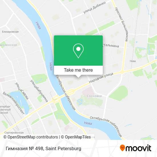 Гимназия № 498 map