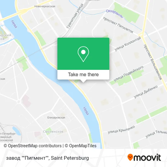 завод ""Пигмент"" map