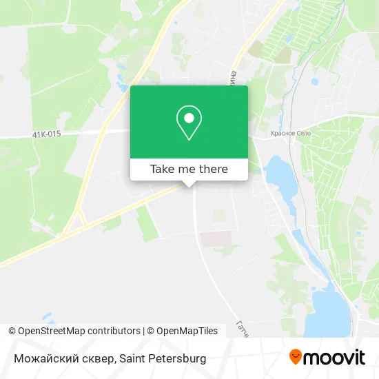 Можайский сквер map