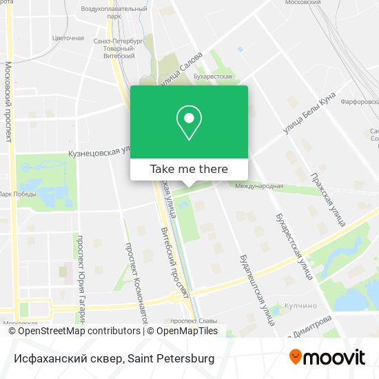 Исфаханский сквер map