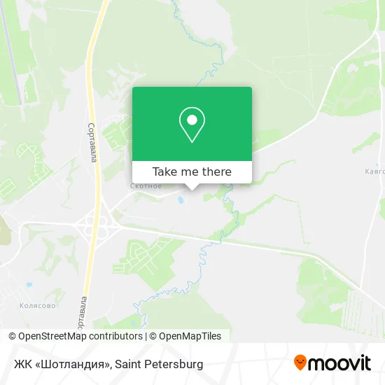 ЖК «Шотландия» map