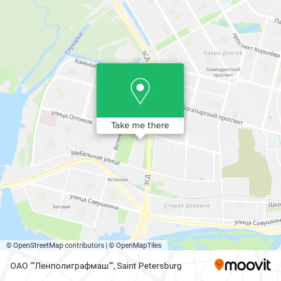 ОАО ""Ленполиграфмаш"" map