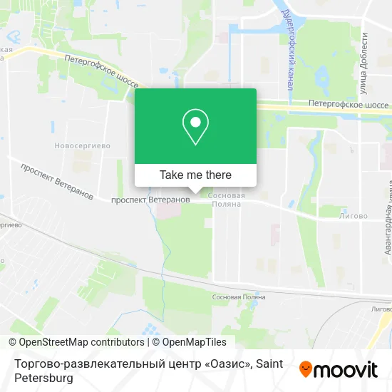 Торгово-развлекательный центр «Оазис» map