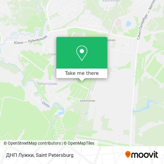 ДНП Лужки map