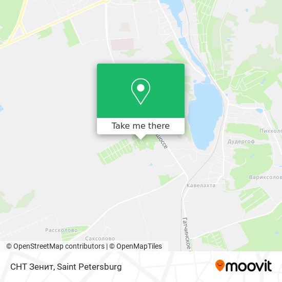 СНТ Зенит map