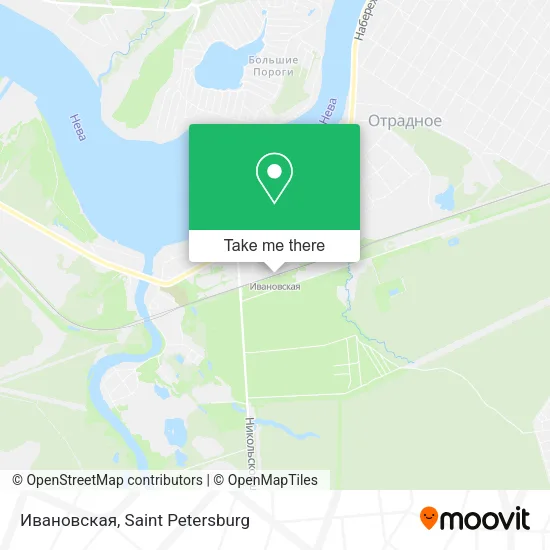 Ивановская map