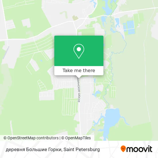 деревня Большие Горки map