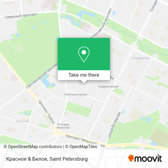 Красное & Белое map