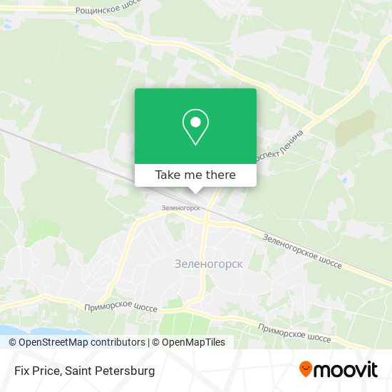 Fix Price map