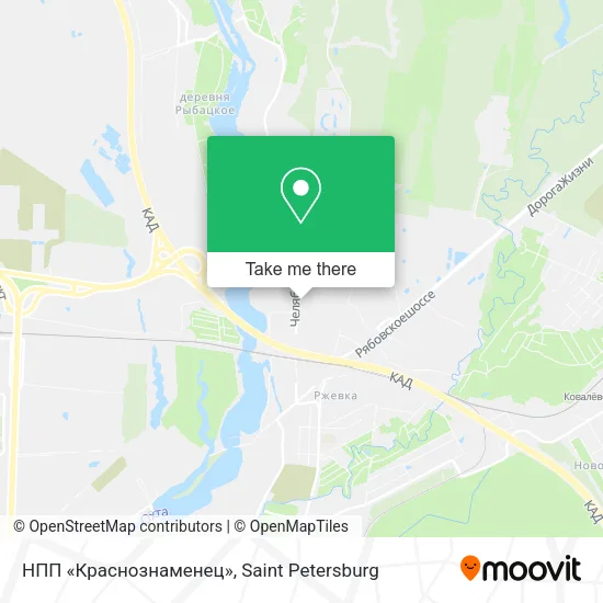 НПП «Краснознаменец» map