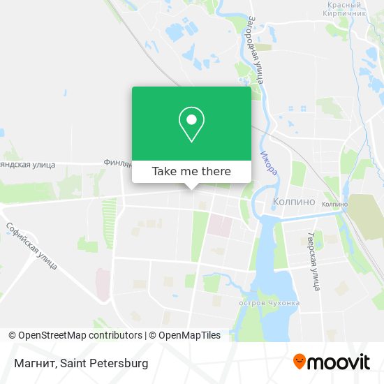 Магнит map
