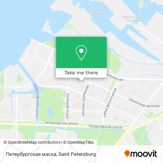 Петербургская маска map