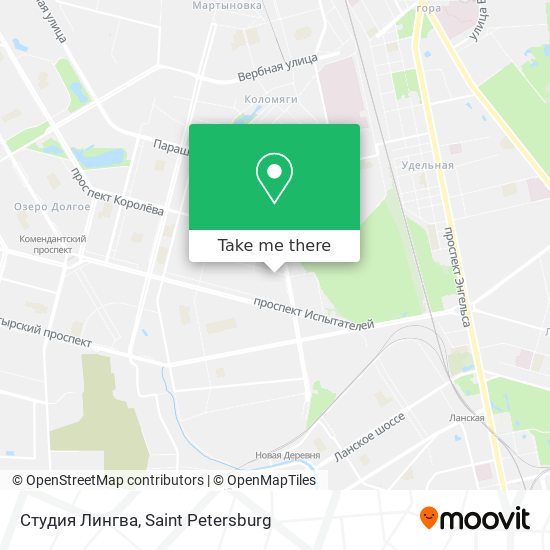 Студия Лингва map
