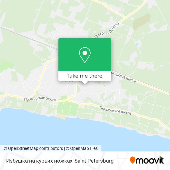 Избушка на курьих ножках map