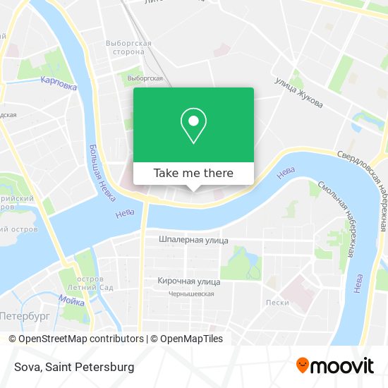 Sova map