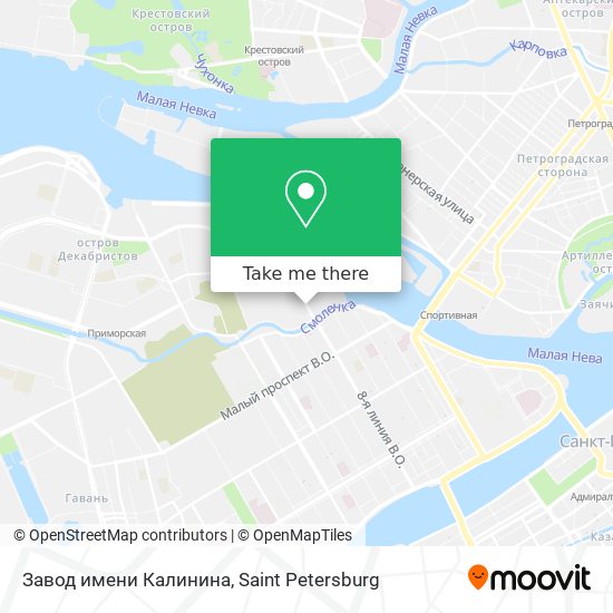 Завод имени Калинина map