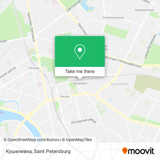 Кушелевка map