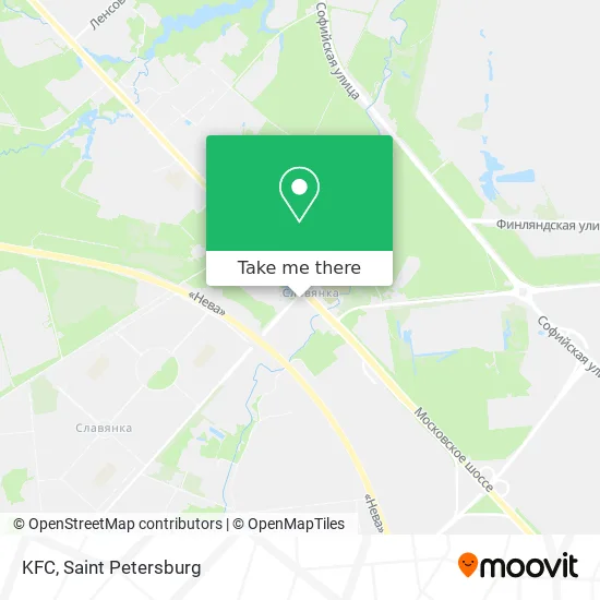 KFC map