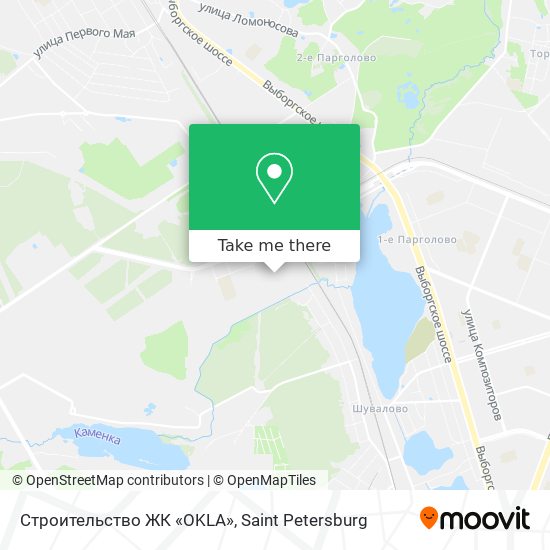 Cтроительство ЖК «OKLA» map