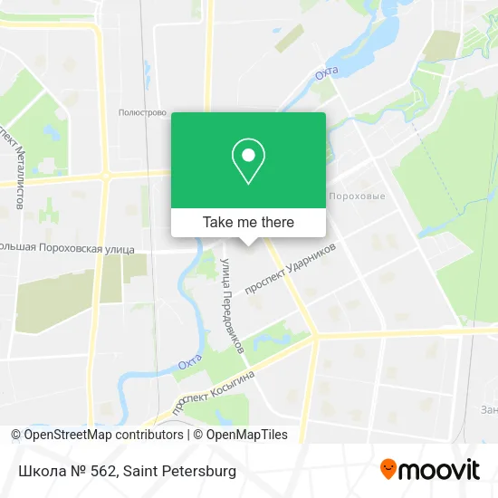 Школа № 562 map
