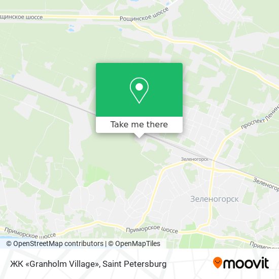 ЖК «Granholm Village» map